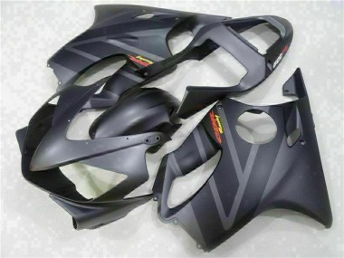 Carénage Moto Honda CBR600 F4i 2001-2003 - Noir Mat Gris Abordables