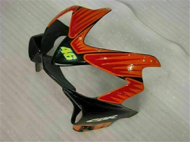 Carénages Moto Honda CBR600 F4i 2001-2003 - Jaune Orange Noir Brillant Rossi 46 Abordables