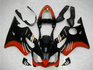Kits Carénage Moto Honda CBR600 F4i 2001-2003 - Rouge Noir Brillant Abordables