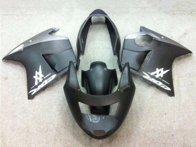 Carénages Moto Honda CBR1100XX Blackbird 1996-2007 - Noir Mat Argent