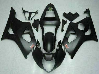 Carénages Moto Suzuki GSXR 1000 2003-2004 - Noir Mat Rouge Abordables