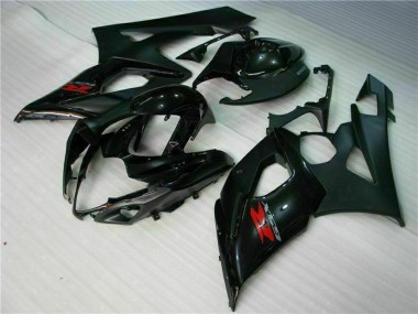 Carénage Moto Suzuki GSXR 1000 2005-2006 - Noir Brillant Noir Mat Rouge Abordables