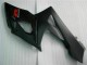 Carénage Moto Suzuki GSXR 1000 2005-2006 - Noir Brillant Noir Mat Rouge