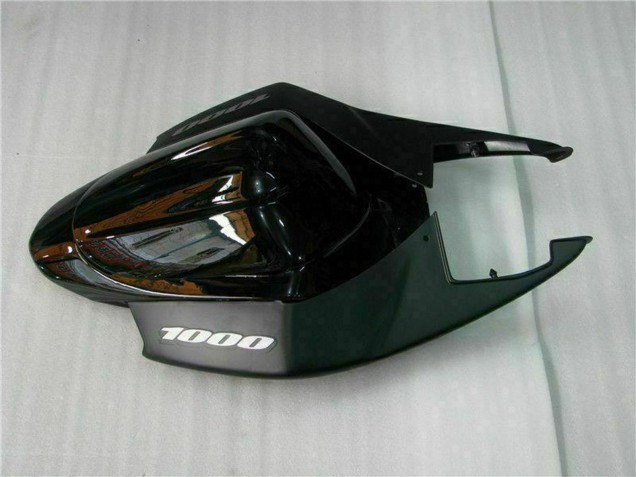 Carénage Moto Suzuki GSXR 1000 2005-2006 - Noir Brillant Noir Mat Rouge