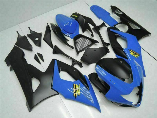 Carénage Moto Suzuki GSXR 1000 2005-2006 - Bleu Noir