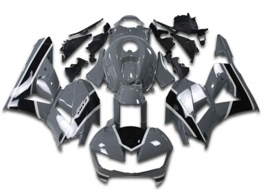 Carénages Moto Honda CBR600RR 2013-2023 - Nardo Gris Noir Brillant Abordables
