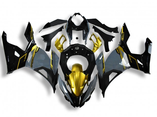 Carénages Moto Kawasaki Ninja 400 2018-2024 - Nardo Gris Or Noir