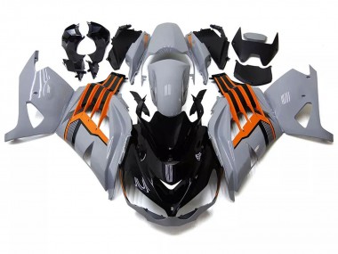 Carénages Moto Kawasaki ZX14R ZZR1400 2012-2024 - Nardo Gris Orange Noir Abordables