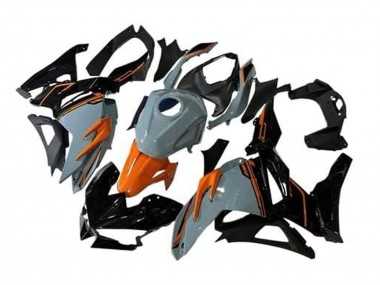 Carénages Moto Kawasaki Ninja 500 EX500R 2024-2025 - Nardo Gris Orange Noir Abordables