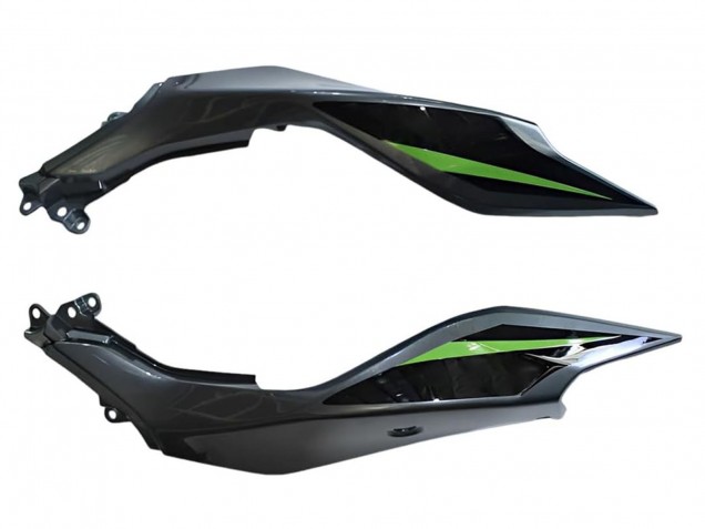 Carénages Moto Kawasaki Ninja 500 EX500R 2024-2025 - Gris Vert Noir