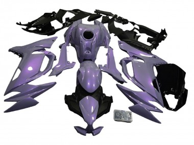 Carénages Moto Kawasaki Ninja 650 EX650 2020-2024 - Caméléon Gris Dazz Violet Perle Abordables
