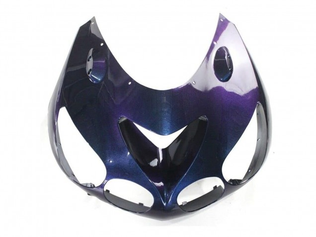 Carénages Moto Kawasaki ZX14R ZZR1400 2006-2011 - Caméléon Bleu Violet