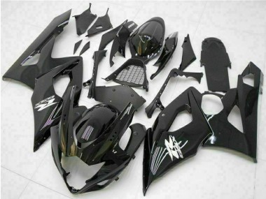 Carénage Moto Suzuki GSXR 1000 2005-2006 - Noir Brillant Abordables