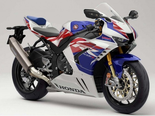 Carénages Moto Honda CBR1000RR-R 2020-2023 - Blanc Rouge Bleu HRC