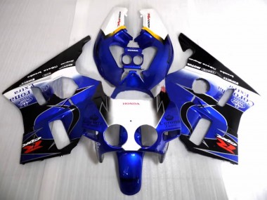 Carénages Moto Honda CBR400RR NC23 1987-1989 - Blanc Jaune Bleu Noir Brillant Corona Motul Abordables
