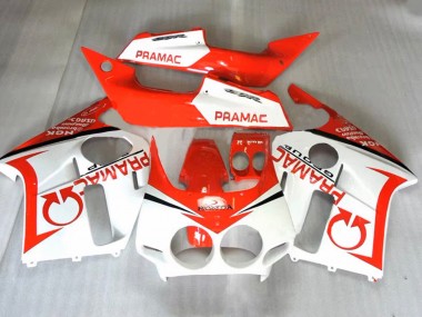 Carénages Moto Honda CBR400RR NC23 1987-1989 - Orange Blanc Pramac Abordables