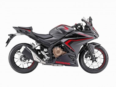 Carénages Moto Honda CBR400R 2022 - Noir Mat Rouge Abordables