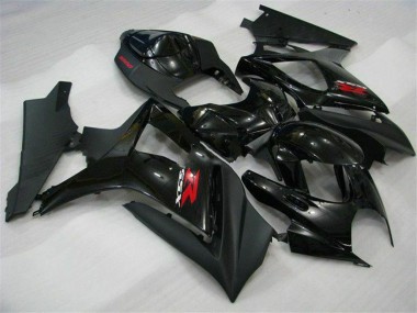 Carénages Moto Suzuki GSXR 1000 2007-2008 - Noir Brillant Noir Mat Rouge Abordables