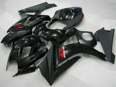 Carénages Moto Suzuki GSXR 1000 2007-2008 - Noir Brillant Noir Mat Rouge Abordables
