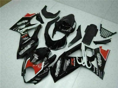 Carénages Moto Suzuki GSXR 1000 2007-2008 - Noir Brillant Rouge Blanc Abordables