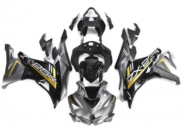 Carénages Moto Kawasaki ZX25R ZX-25R 2019-2025 - Gris Or Noir Brillant Abordables