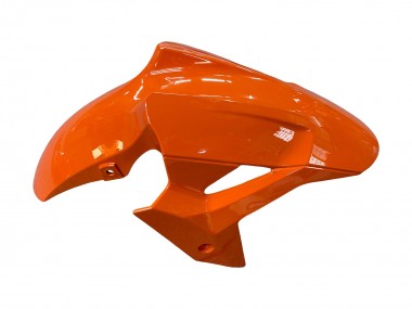 Carénages Moto Kawasaki Z400 2018-2024 - Orange Noir Brillant Abordables