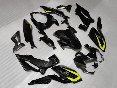 Carénages Moto Kawasaki Z400 2018-2024 - Noir Jaune Abordables