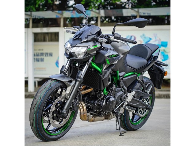 Carénages Moto Kawasaki Ninja Z650 2020-2023 - Noir Vert