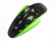 Carénages Moto Kawasaki ZZR600 1998-2003 - Vert Noir Brillant Flamme