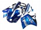 Carénages Moto Kawasaki ZZR1100 1993-2003 - Bleu Argent Noir
