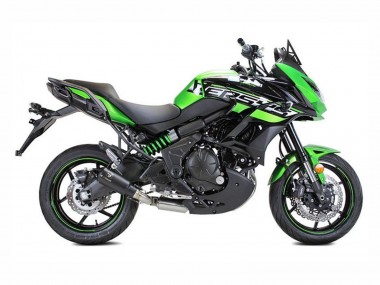 Carénage Moto Kawasaki Versys 650 2015-2021 - Vert Noir Abordables
