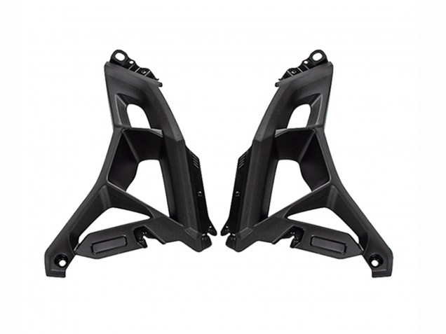 Carénages Moto Kawasaki Versys 650 2022-2025 - Vert Foncé Noir