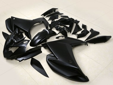 Carénages Moto Yamaha FZ6R 2009-2015 - Noir Mat Abordables