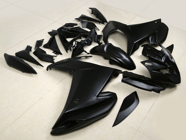 Carénages Moto Yamaha FZ6R 2009-2015 - Noir Mat