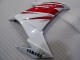Carénages Moto Yamaha FZ6R 2009-2015 - Blanc Rouge Noir