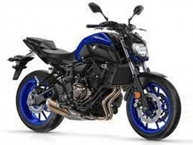 Carénages Moto Yamaha MT07/FZ07 2012-2017 - Bleu Noir Abordables