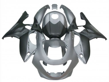 Carénages Moto Yamaha YZF600R Thundercat 1996-2007 - Noir Mat Gris Abordables