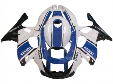 Carénages Moto Yamaha YZF600R Thundercat 1996-2007 - Blanc Bleu Noir Abordables
