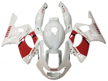 Carénages Moto Yamaha YZF600R Thundercat 1996-2007 - Blanc Rouge Abordables