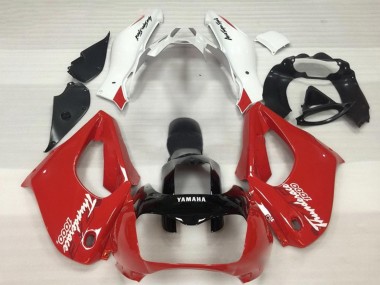Carénage Moto Yamaha YZF 1000R Thundecourses 1997-2007 - Rouge Noir Blanc Thundecourses Abordables