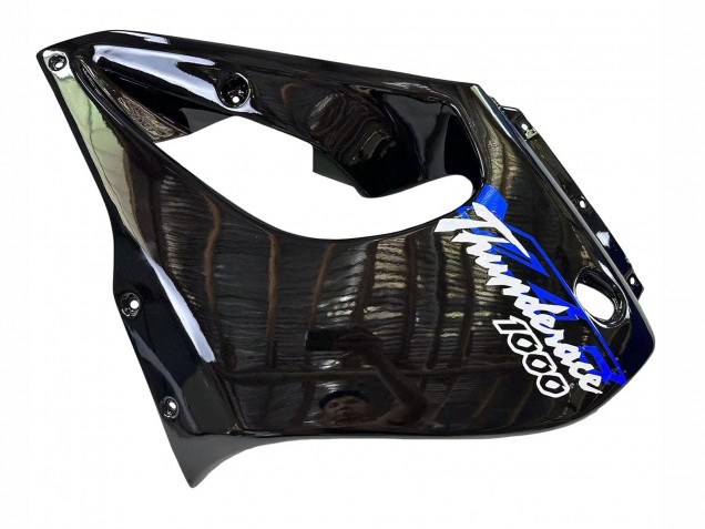Carénages Moto Yamaha YZF 1000R Thundecourses 1997-2007 - Bleu Noir Thundecourses