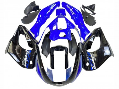 Carénages Moto Yamaha YZF 1000R Thundecourses 1997-2007 - Bleu Noir Thundecourses Abordables