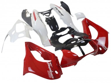 Carénages Moto Yamaha YZF 1000R Thundecourses 1997-2007 - Rouge Noir Blanc Thundecourses Abordables