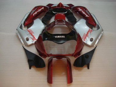Carénage Moto Yamaha YZF 1000R Thundecourses 1997-2007 - Rouge Argent Thundecourses Abordables