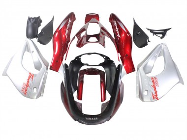 Carénages Moto Yamaha YZF 1000R Thundecourses 1997-2007 - Rouge Argent Thundecourses Abordables