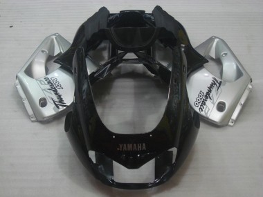 Carénages Moto Yamaha YZF 1000R Thundecourses 1997-2007 - Noir Argent Thundecourses Abordables