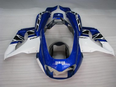 Carénages Moto Yamaha YZF 1000R Thundecourses 1997-2007 - Bleu Blanc Abordables