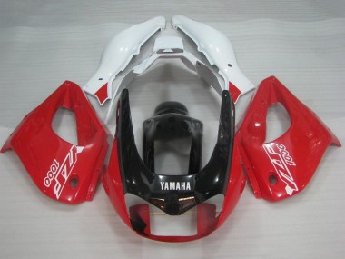 Carénages Moto Yamaha YZF 1000R Thundecourses 1997-2007 - Blanc Rouge Abordables