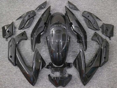 Carénages Moto Yamaha XJ6 2009-2012 - Noir Fibre de Carbone Abordables