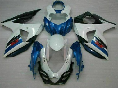 Kits Carénages ABS Suzuki GSXR 1000 2009-2016 - Blanc Bleu Noir Abordables